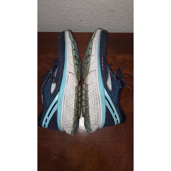 Brooks Ghost 13 Women's Running Shoes Size 8.5 Navy & Teal Mesh Upper Cushioned - Picture 5 of 8
